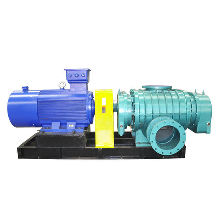 5.5kw-80型三叶罗茨高压鼓风机污水曝J气增氧风机高压罗茨旋涡风