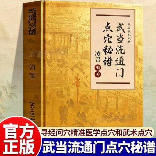 武当流通门点穴秘谱点穴技法教程