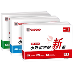 2026一本六年级小升初总复习人教版冲刺新卷语文英语数学小学六年级下册升初一初中必刷题真题分类模拟测试卷考试押题历年名校卷子
