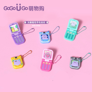 【现货】韩国宝可梦百变怪快闪店秘密公寓手机磁吸光栅冰箱贴挂件