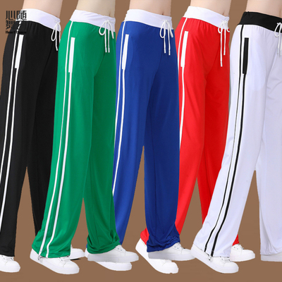 Plaza Dance Clothing Speed ​​Dry Sports High Bomber Group Group La La La La La La La, показывают танцевальные танцевальные брюки призрака