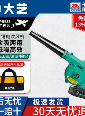 大艺3201吹风机清扫工业锂电吹风机施工除尘器便携式鼓风机