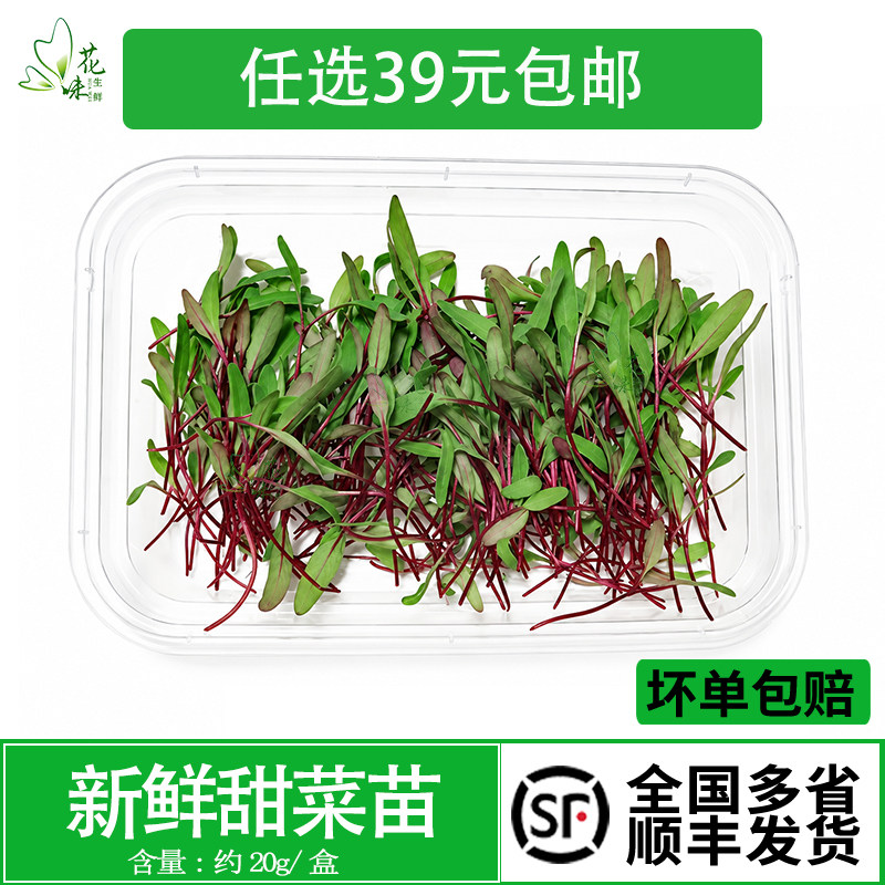 【花味鲜】新鲜蔬菜苗摆盘装饰