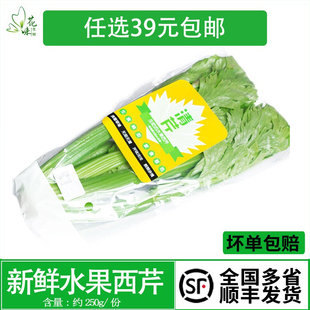 新鲜水果西芹250g 荷兰清芹 榨汁生吃蔬菜餐厅饭店酒店摆盘点缀