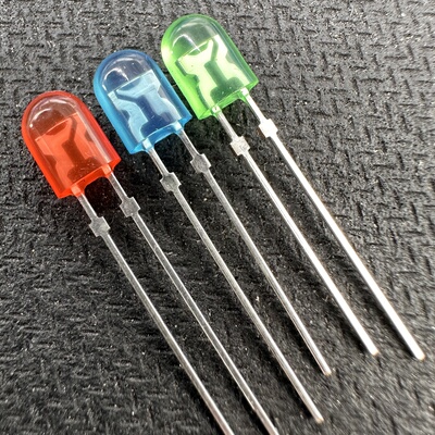 NSPR546CS NSPB红蓝绿 三色LED灯珠二极管5MM NSPG BS 3.8*5.2