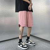 A331-K110-P58控78300克65棉重磅短裤，男装休闲裤，电商C409