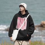 A331-WY225R-P60港风连帽印花全棉加绒加厚卫衣控78，男装卫衣，电商C409