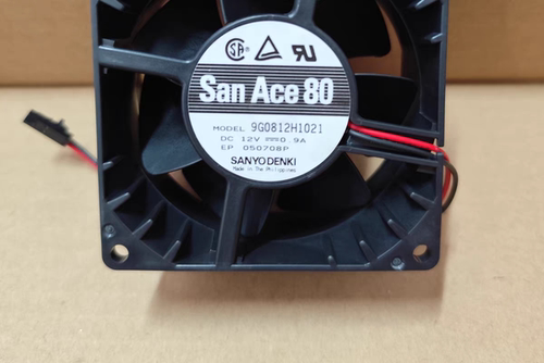 全新9G0812H1021 12V 0.9A 8038 8CM 3线变频器散热风扇