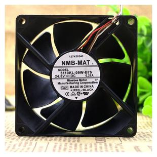 B75 24.5V 4线 3110KL 复印机用散热风扇 8025 09W 8CM NMB 0.21A