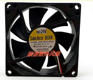 发那科三菱驱动器散热风扇9WP0824S4D03 8025 DC24V 0.1A配件