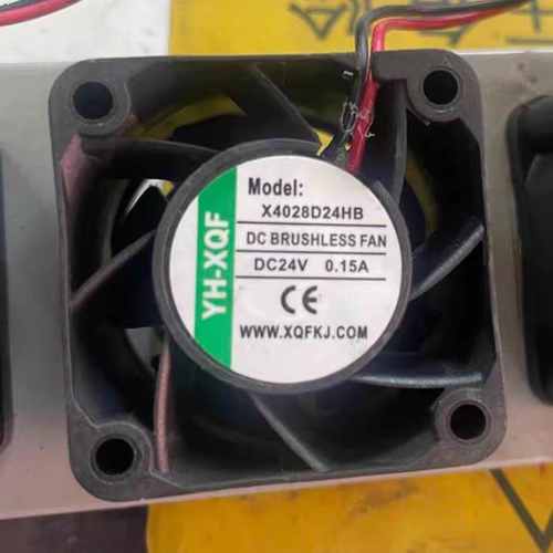 YH-XQF X4028D24HB C24V 0.15A 4cm厘米二线变频器散热风扇4028