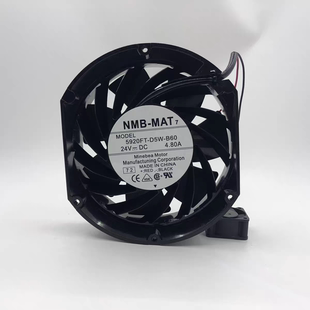D5W B60 B66 NMB 安川220 5920FT 24V4.80A KW变频器散热风扇 MAT