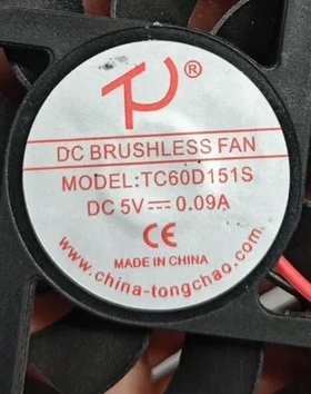 AA全新TC60D151S 6015 5V 0.09A 6CM厘米静音机箱电源散热风扇