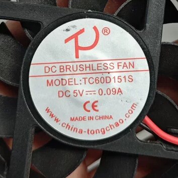 AA全新TC60D151S 6015 5V 0.09A 6CM厘米静音机箱电源散热风扇