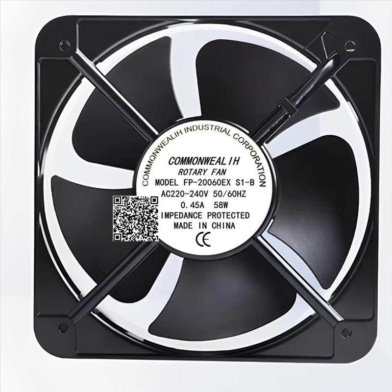 水泵冷却散热风机commonwealth AC220V 0.45A 58W FP20060EX-S1-B