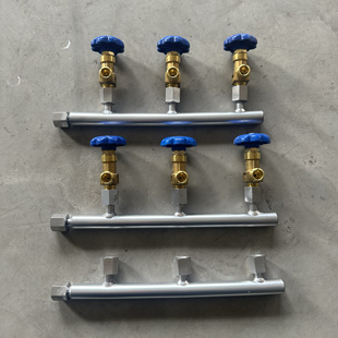 氧气氩气瓶1分2 2大瓶分流 汇流排 8二氧钢瓶三通QF 40升钢瓶G5