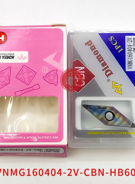 万龙达金刚石淬火钢刀片 VNMG160402-2V VNMG160404-2V-CBN-HB600