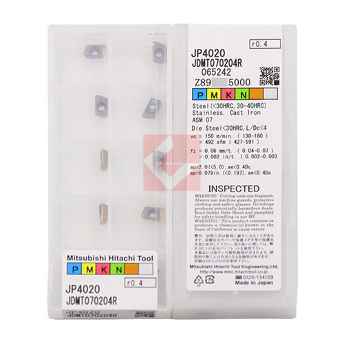 原装正品 日本日立 数控刀片 JDMT070204R JP4020