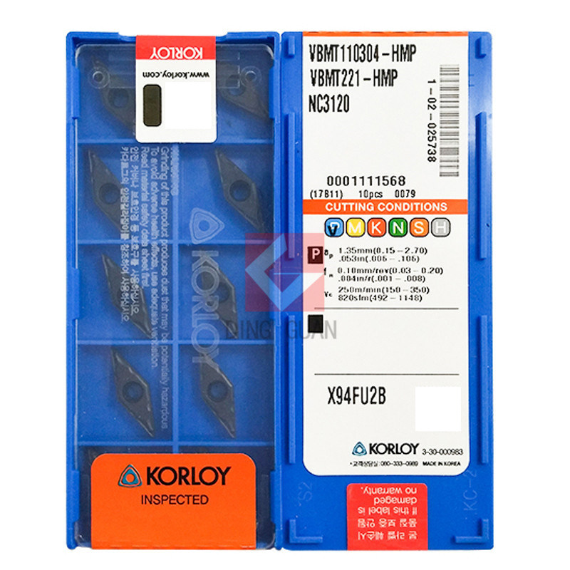 正品 韩国克洛伊 数控刀片 VBMT110304-HMP NC3120