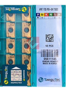 正品 韩国特固克 Taegutec 数控刀片 APKT1705PER-EM TT9080