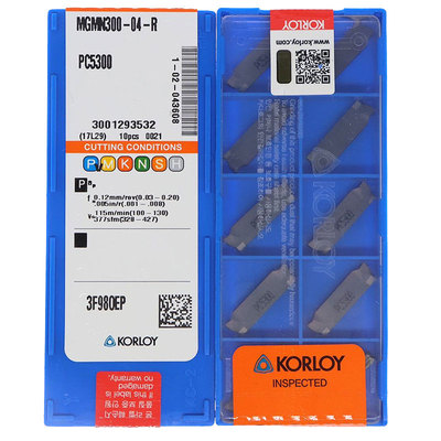 正品 韩国克洛伊 数控刀片 数控刀粒 MGMN300-04-R PC5300