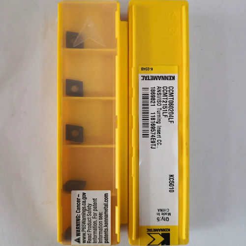 正品肯纳数控刀片 CCMT060202LF KC5010 CCMT060204LF KC5010