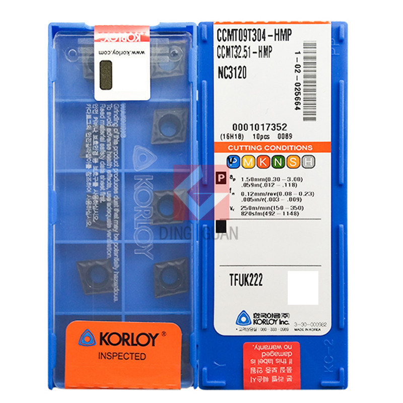 正品 韩国克洛伊 数控刀片 CCMT09T304-HMP NC3120