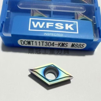 七彩高硬数控刀片淬火钢 DCMT11T302-KMS DCMT11T304-KMS M88S