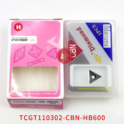 万龙达金刚石淬火钢刀片 TCGT110302 TCGT110304-CBN-HB600