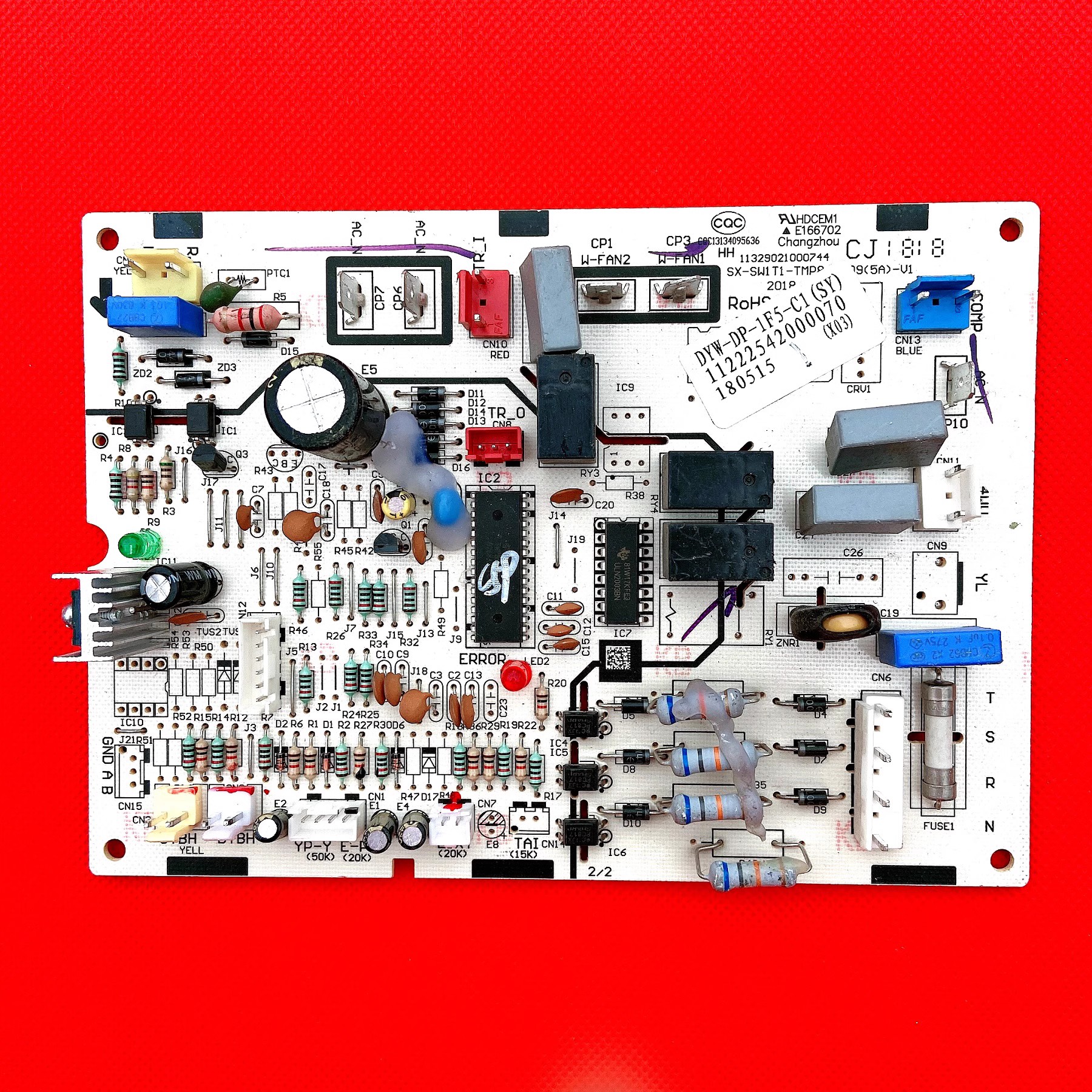 奥克斯电脑板DYW-DP-1F5-C1空调
