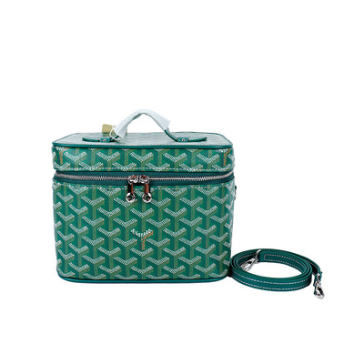 DBN新款小众老花大容量化妆包