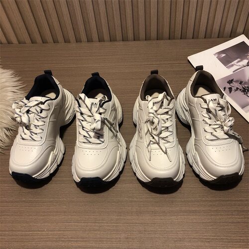 厚底小个子炸街老爹鞋女2025新款秋季时髦百搭复古洋气休闲鞋