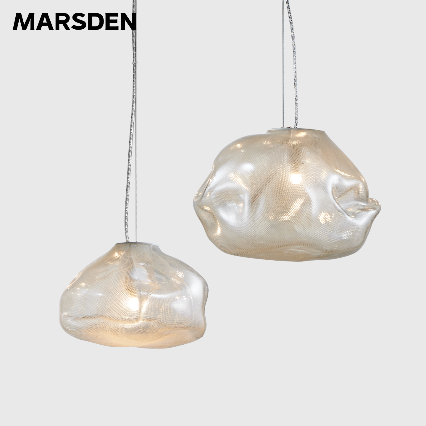 卧室艺术手工玻璃餐厅灯