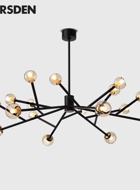 马斯登客厅吊灯大厅主灯2025年新款高级感轻奢设计师现代简约大气