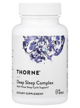 美国Thorne Deep sleep complex 深度睡眠复合物 60粒胶囊