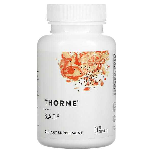 ThorneS.A.T.肝脏排毒素姜黄素图片