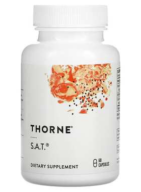 美国 Thorne Research S.A.T.肝脏健康姜黄素复合草本配方60粒