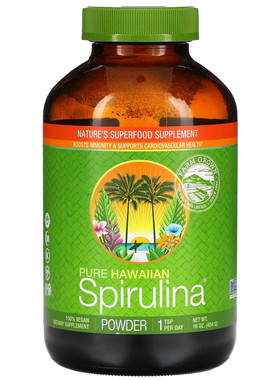 美国原装Nutrex Hawaii spirulina 夏威夷钝顶螺旋藻 454 克 粉剂