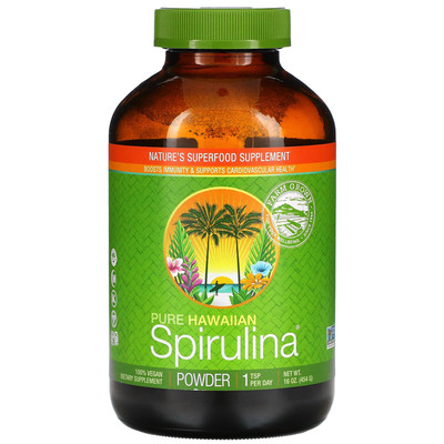 美国原装Nutrex Hawaii spirulina 夏威夷钝顶螺旋藻 454 克 粉剂