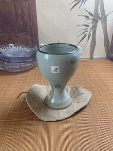 日本回流瓷器伊万里有田烧柴烧高脚杯