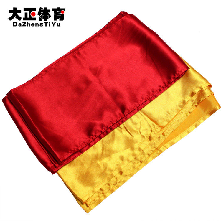 仿真丝武术腰带成人儿童练功服装腰带棉加丝武功柔软布带男女同款 - 实物图