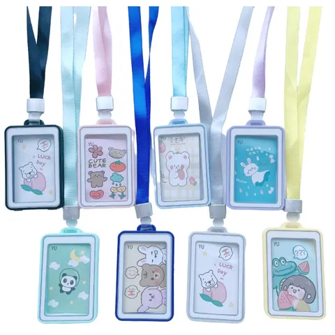 挂绳挂脖卡套加厚电话卡电子大容量公交卡校园卡卡套证件卡