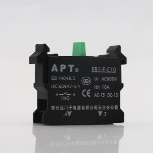 正品 西门子 APT按钮开关 辅助触点 PB1-F-C10 绿1常开1N0