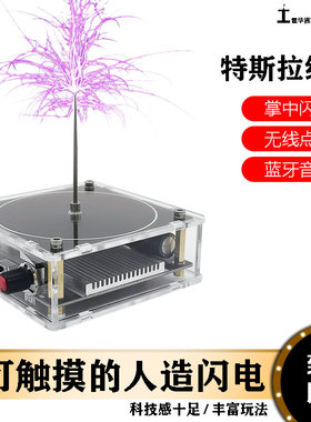 特斯拉电圈 掌中闪电 特斯拉线圈  人造闪电 音乐特斯拉线圈 E103