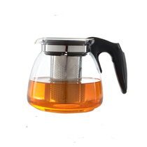 可拆洗玻璃茶壶不锈钢内胆过滤冲茶器办公茶具 飘逸杯防爆耐热玻