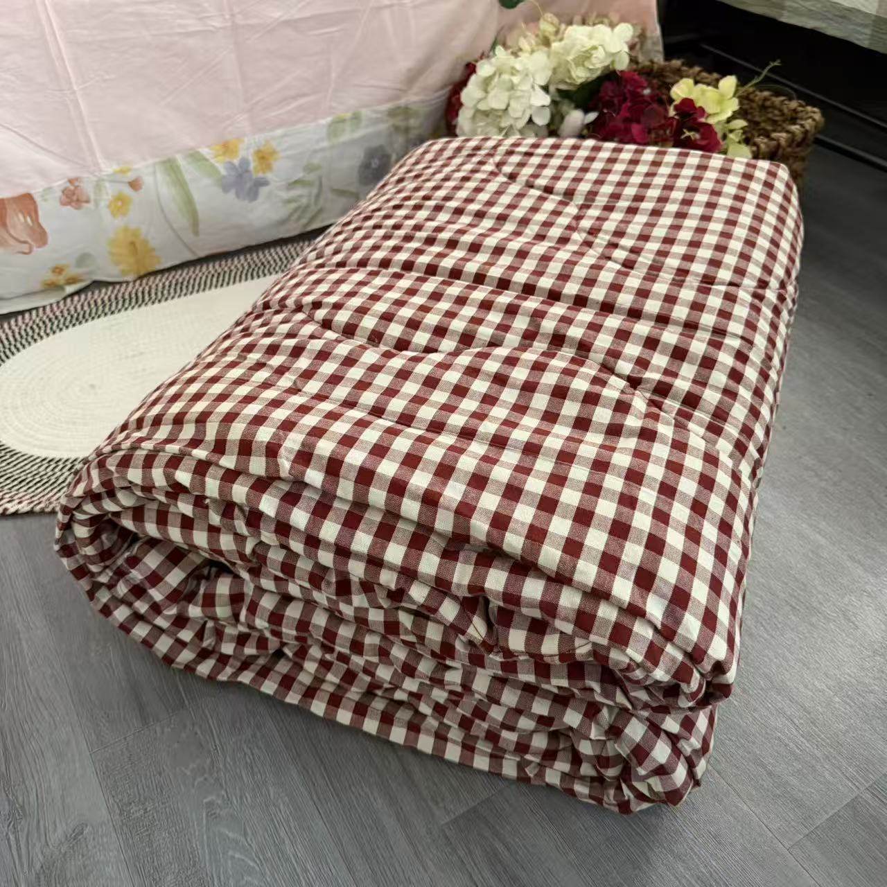 纯棉加厚秋冬被高支高密纯棉粗布柔软面料纯新疆长绒棉棉花填充,床上用品,棉花被,淘宝优惠券,粉丝福利购,淘宝优惠卷