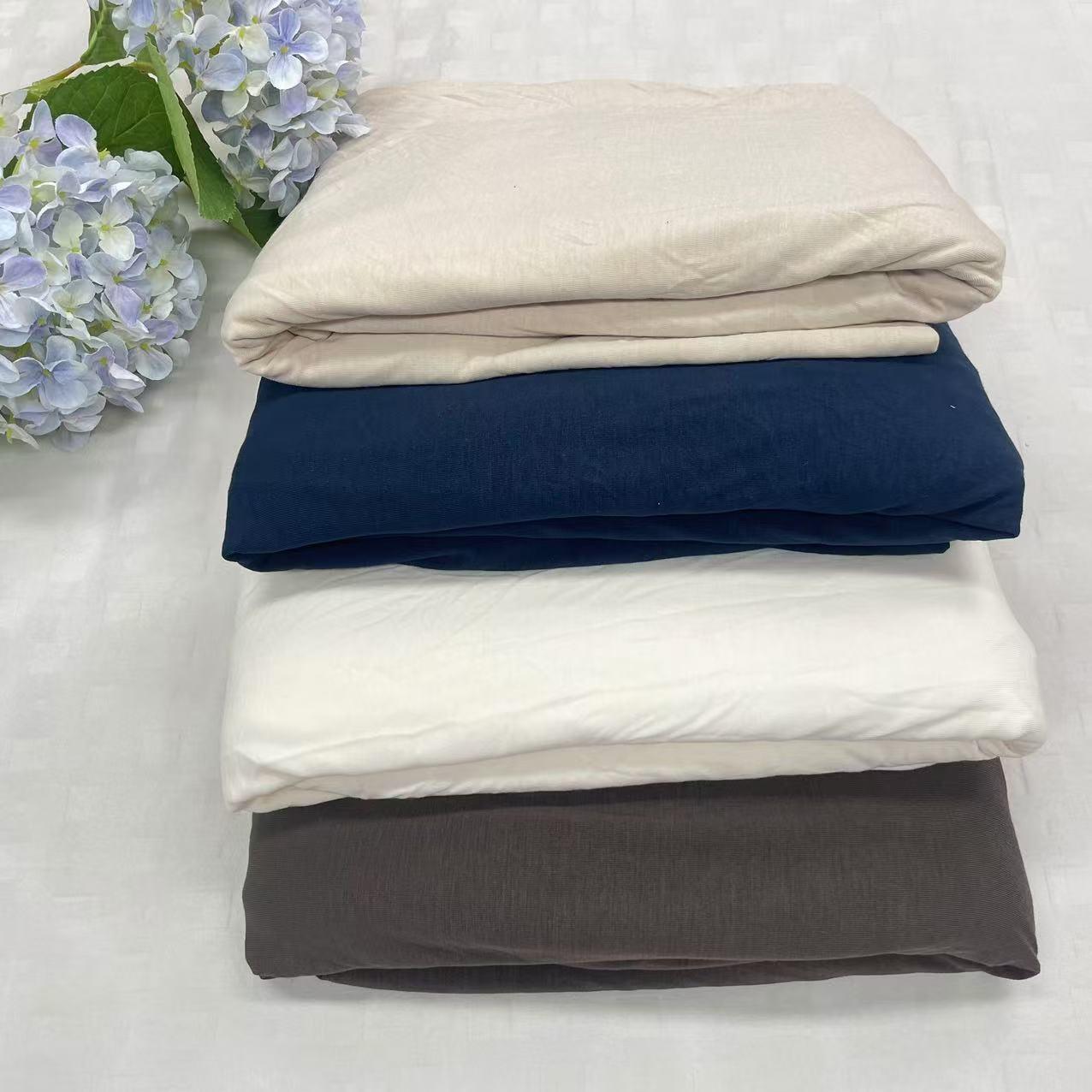 出口日单尼家瑕疵款莫代尔针织床笠简约纯色柔软面料可贴身40cm厚