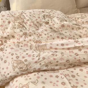 有机棉厚针织被罩双人200*230亲肤绵软秋冬祼睡全纯棉天竺棉被套