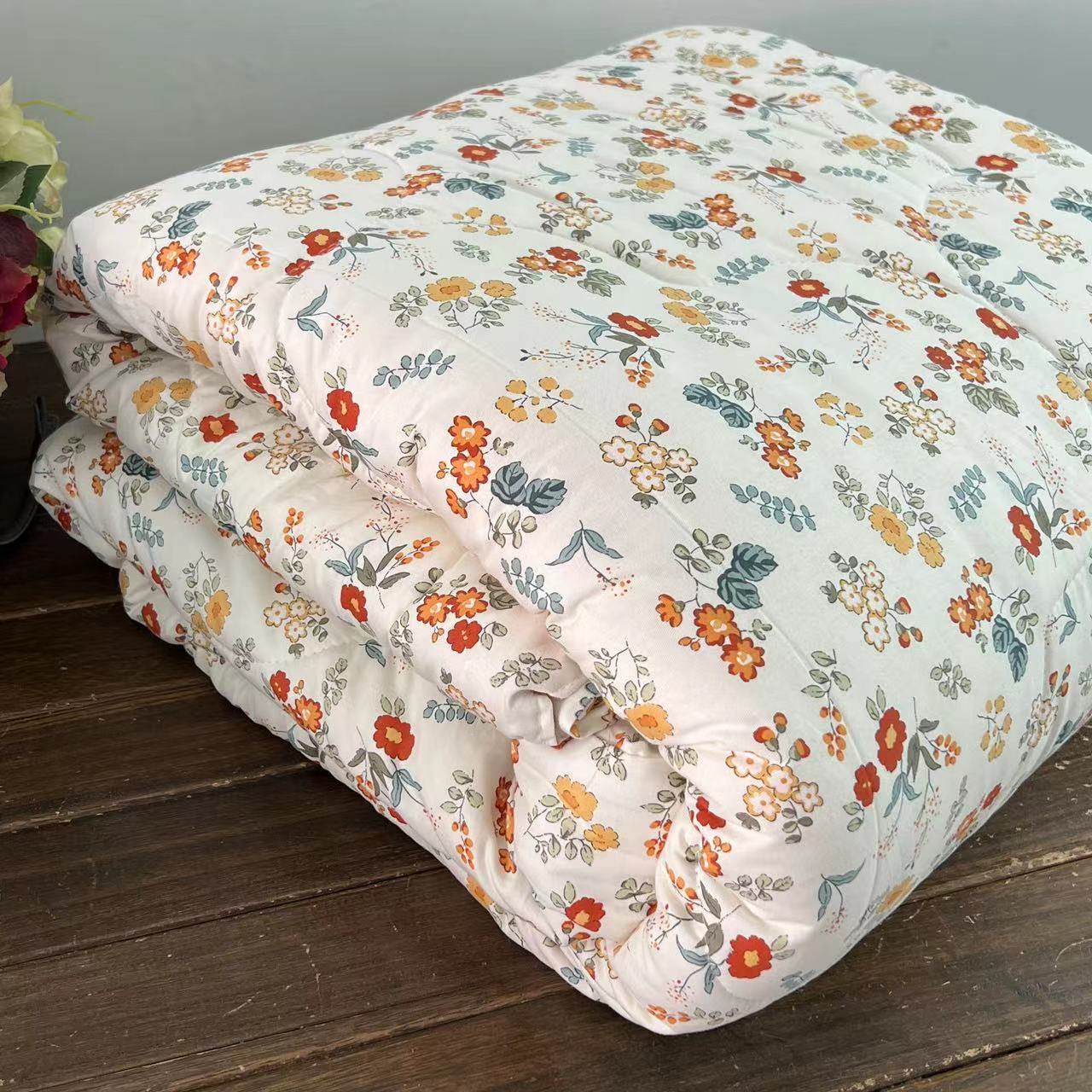 辛妈家纯棉活性印花新疆棉花冬被简约花色被芯床上用品保暖秋冬,床上用品,棉花被,淘宝优惠券,粉丝福利购,淘宝优惠卷