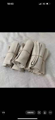 100汉麻古朴野麻枕巾汉麻野麻尺寸40.75